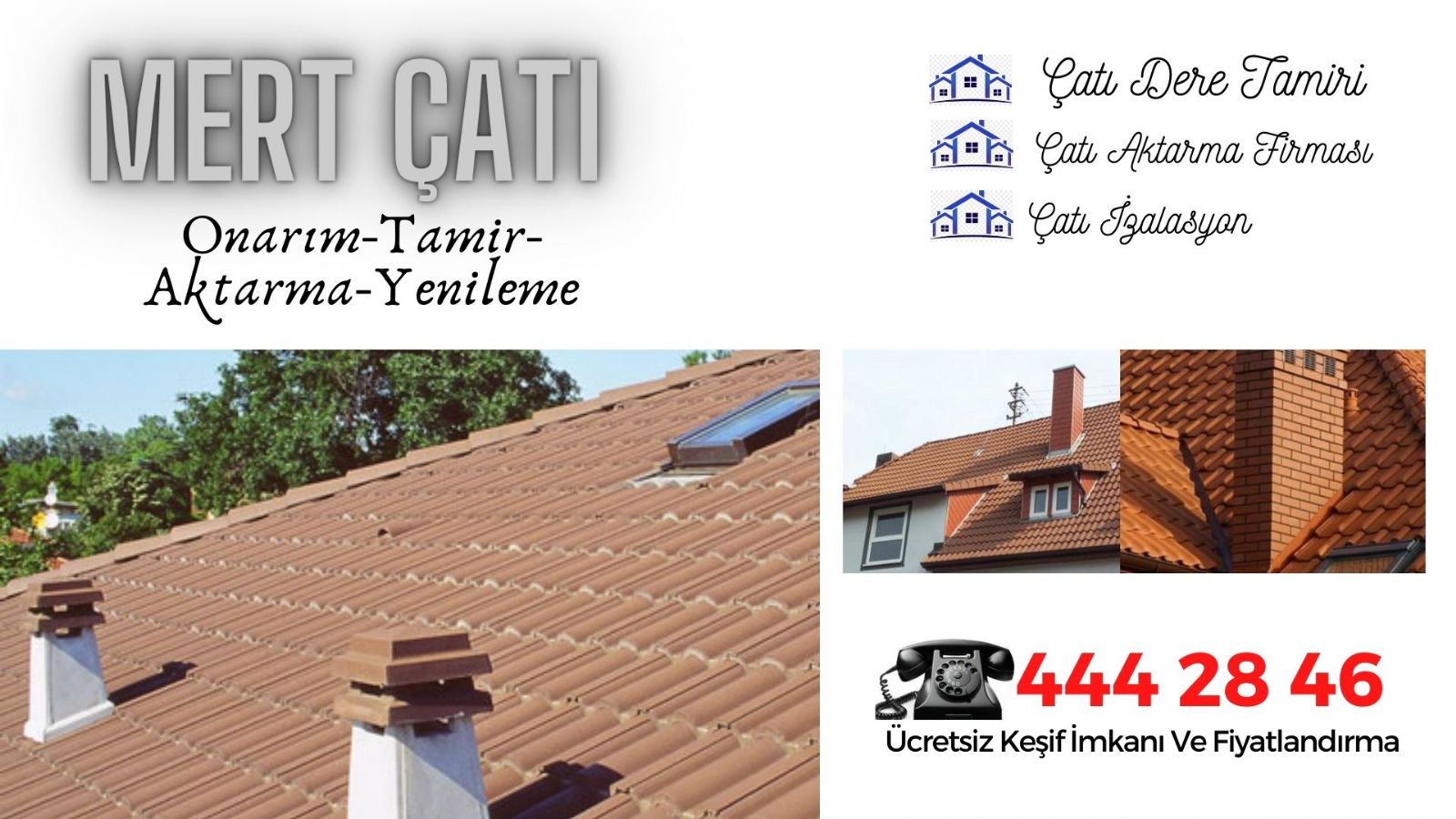 Çatı Tamiri Tamircisi Ustası Aydın 